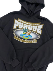 2004 Purdue Boilermakers Football Graphic Hooded Sweatshirt - XL Hammered Threads