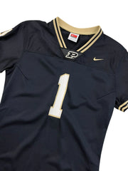 Y2K 2000s Purdue Football Graphic Jersey - S(4-6) Hammered Threads
