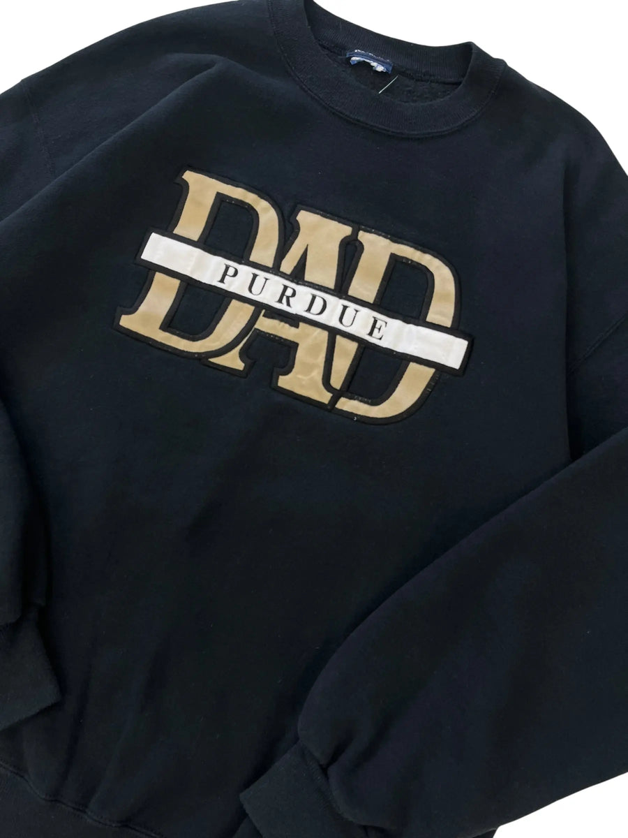 Vintage 90s Purdue Dad Embroidered Crewneck Sweatshirt - XL Hammered Threads