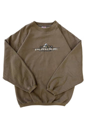 Vintage 2000s Embroidered Purdue Boilermakers Crewneck Sweatshirt - XXL Hammered Threads