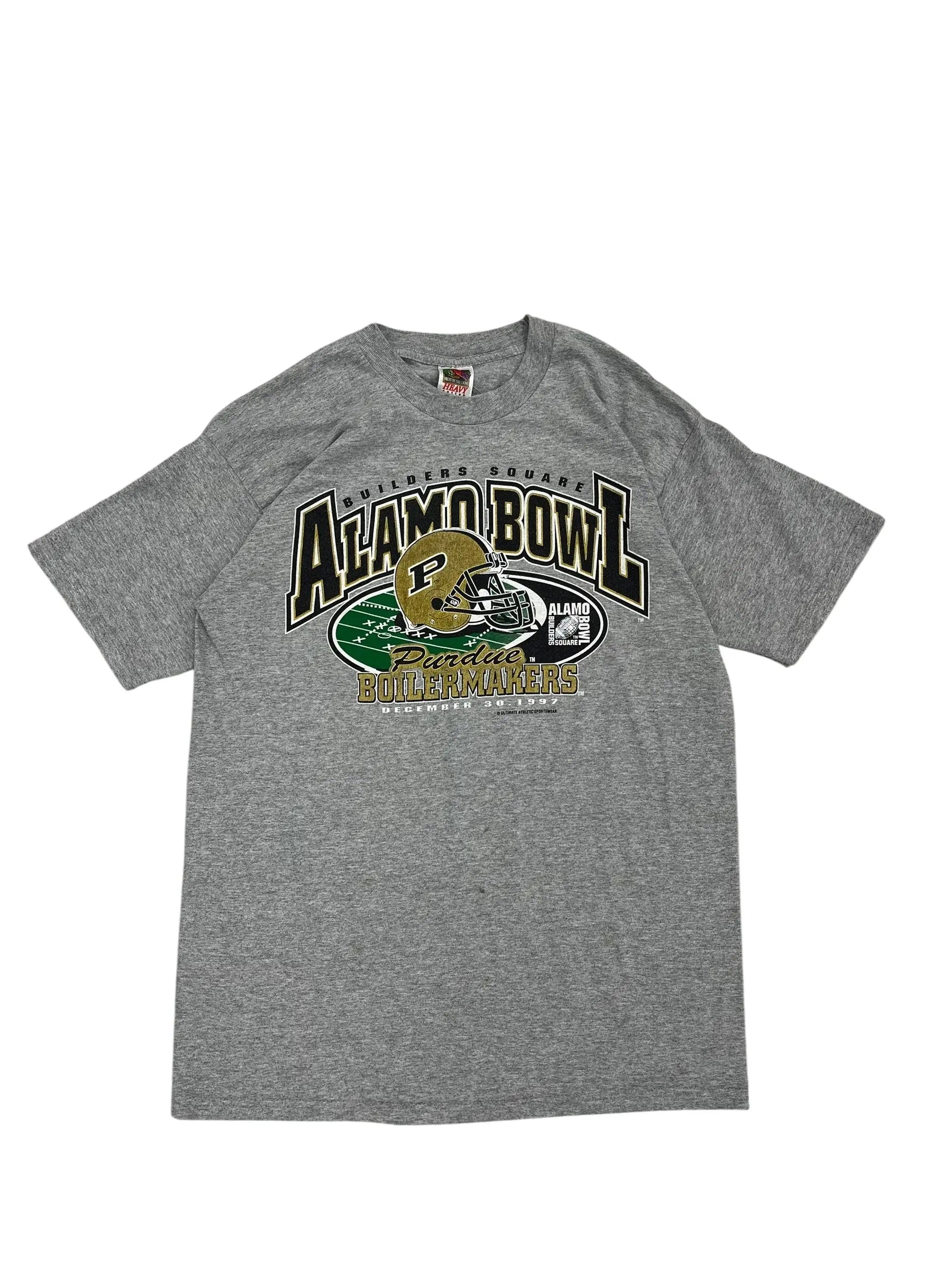 1997 Purdue Boilermakers Football Alamo Bowl Graphic Tshirt - L Hammered Threads