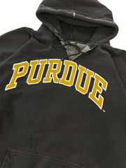 Vintage 90s Purdue Embroidered Hooded Sweatshirt - XL Hammered Threads