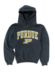 Mid 2000s Purdue Embroidered Hooded Sweatshirt - S Hammered Threads