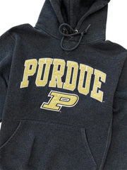 Mid 2000s Purdue Embroidered Hooded Sweatshirt - S Hammered Threads