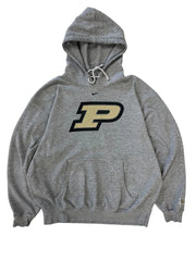 Y2K Purdue Nike Graphic Hooded Sweatshirt - XXL Hammered Threads
