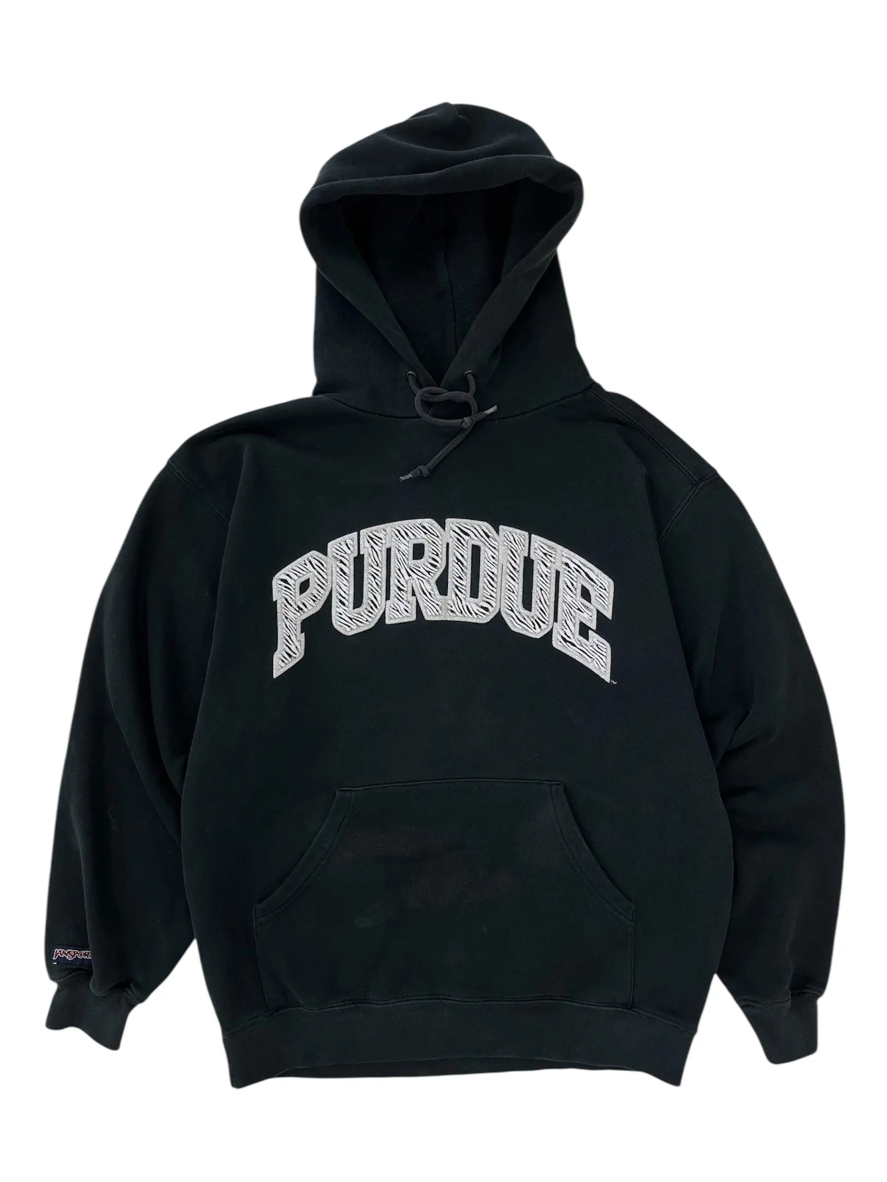 Y2K 2000s Purdue Embroidered Hooded Sweatshirt - L Hammered Threads