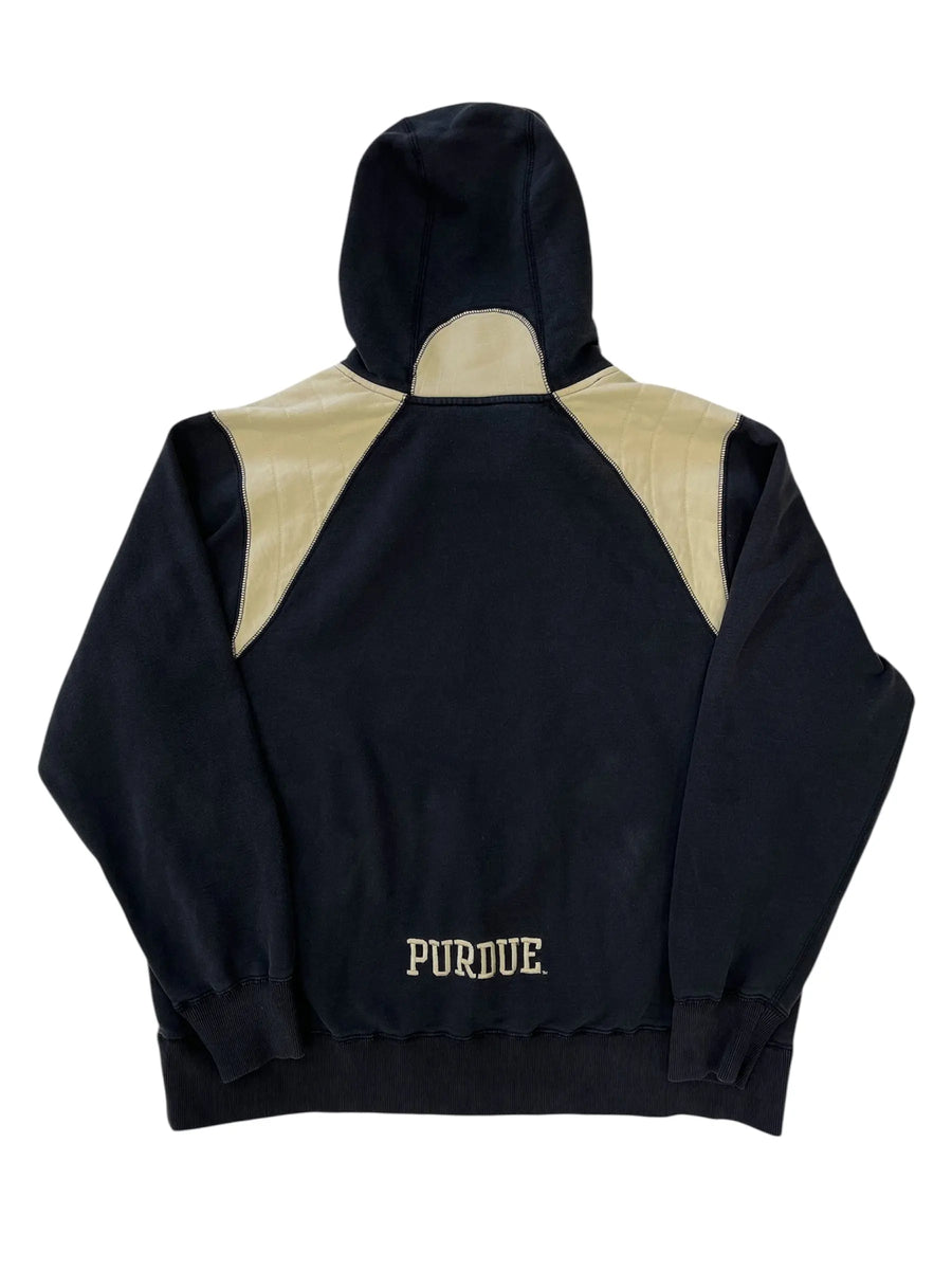 Y2K Nike Embroidered Hooded Sweatshirt - XL Hammered Threads
