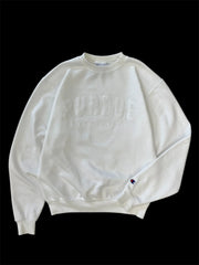 Mid 2000s Purdue University Embroidered Crewneck Sweatshirt - S Hammered Threads