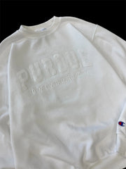 Mid 2000s Purdue University Embroidered Crewneck Sweatshirt - S Hammered Threads