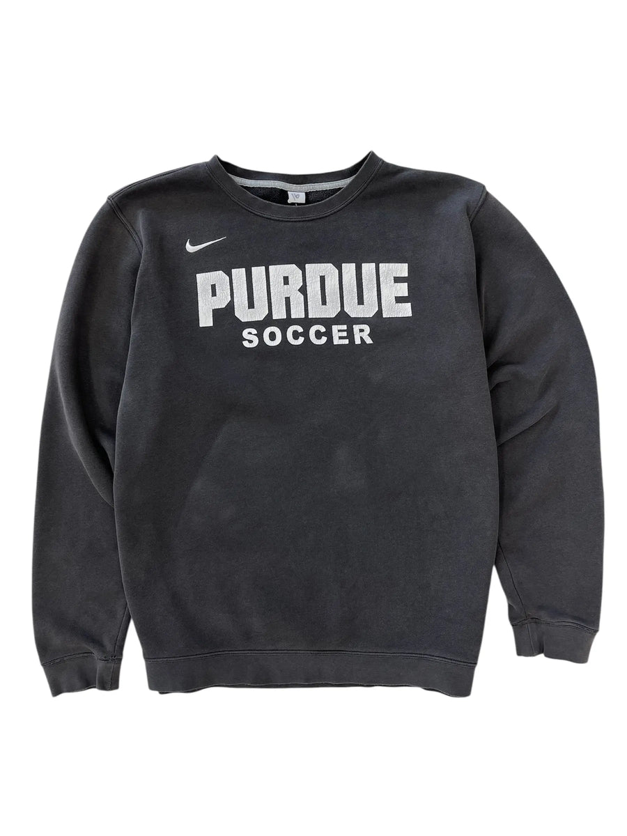 Mid 2000s Nike Graphic Soccer Crewneck Sweatshirt - XL Hammered Threads