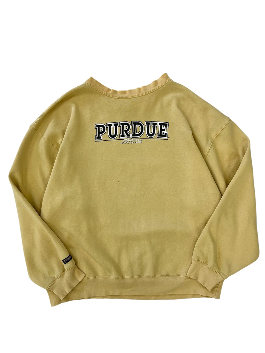Y2K 200s Purdue Mom Graphic Crewneck Sweatshirt- XL Hammered Threads