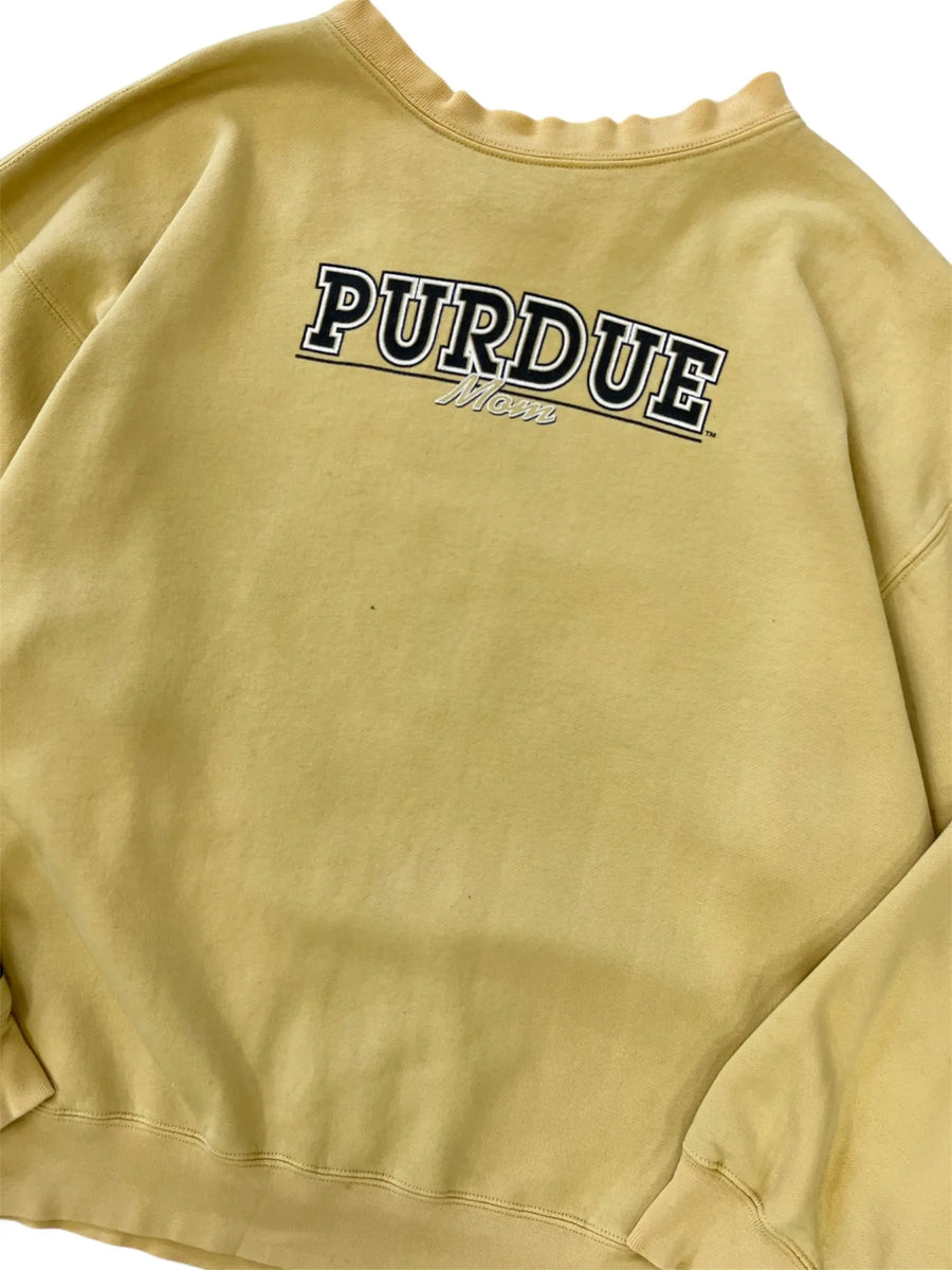 Y2K 200s Purdue Mom Graphic Crewneck Sweatshirt- XL Hammered Threads