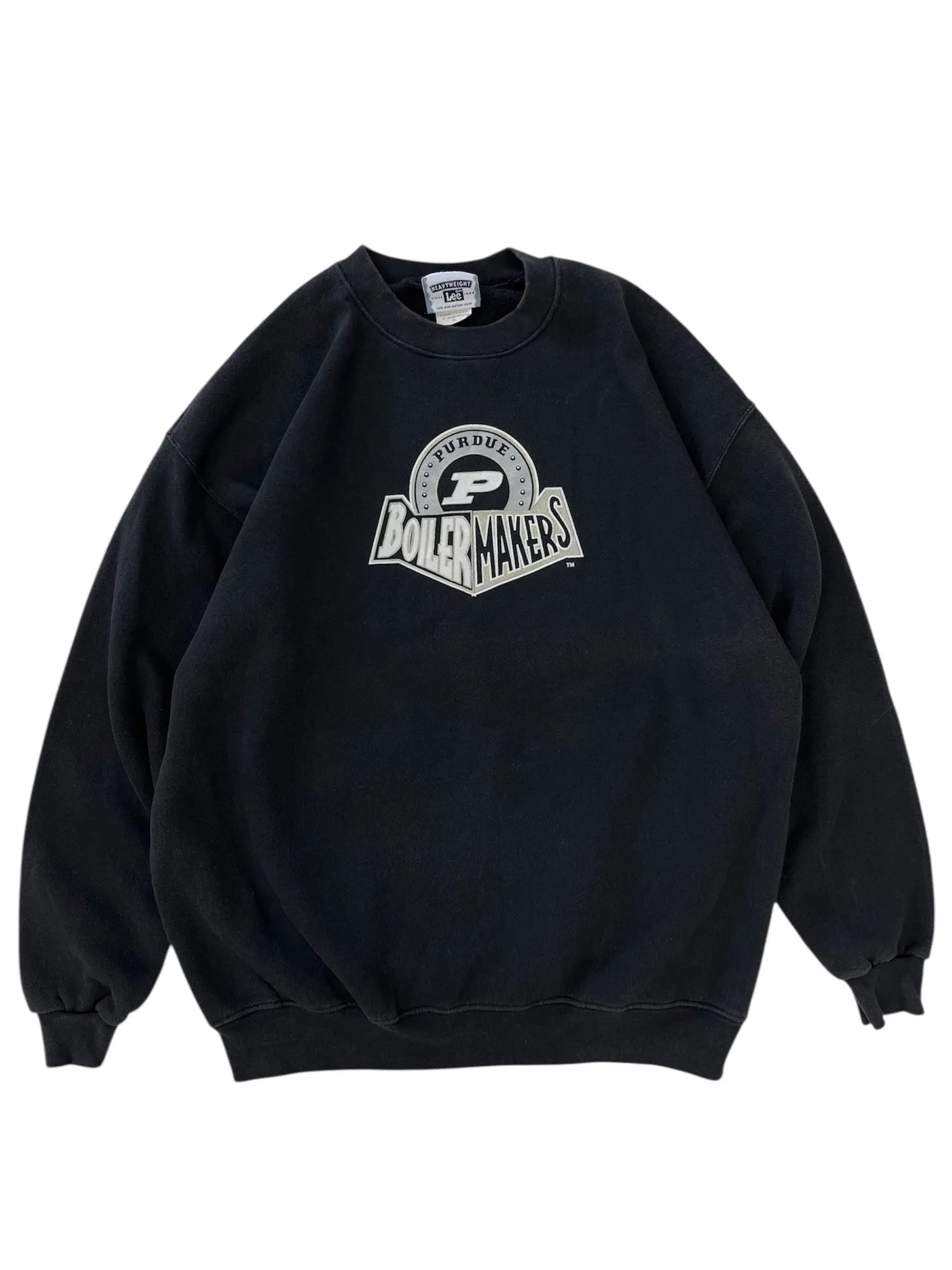 Vintage 90s Purdue Boilermakers Graphic Crewneck Sweatshirt - XL Hammered Threads