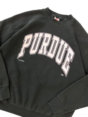 Vintage 90s Purdue Graphic Crewneck Sweatshirt - L Hammered Threads