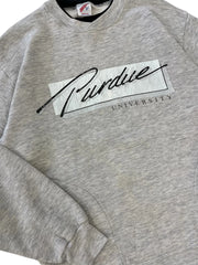 Vintage 90s Purdue University Graphic Crewneck Sweatshirt - M Hammered Threads