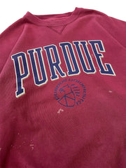 Vintage 90s Purdue University Graphic Crewneck Sweatshirt - XL Hammered Threads