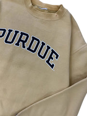 Y2K 2000s Purdue Graphic Crewneck Sweatshirt - L Hammered Threads