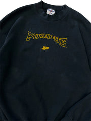 Vintage 90s Purdue Embroidered Crewneck Sweatshirt - XL Hammered Threads