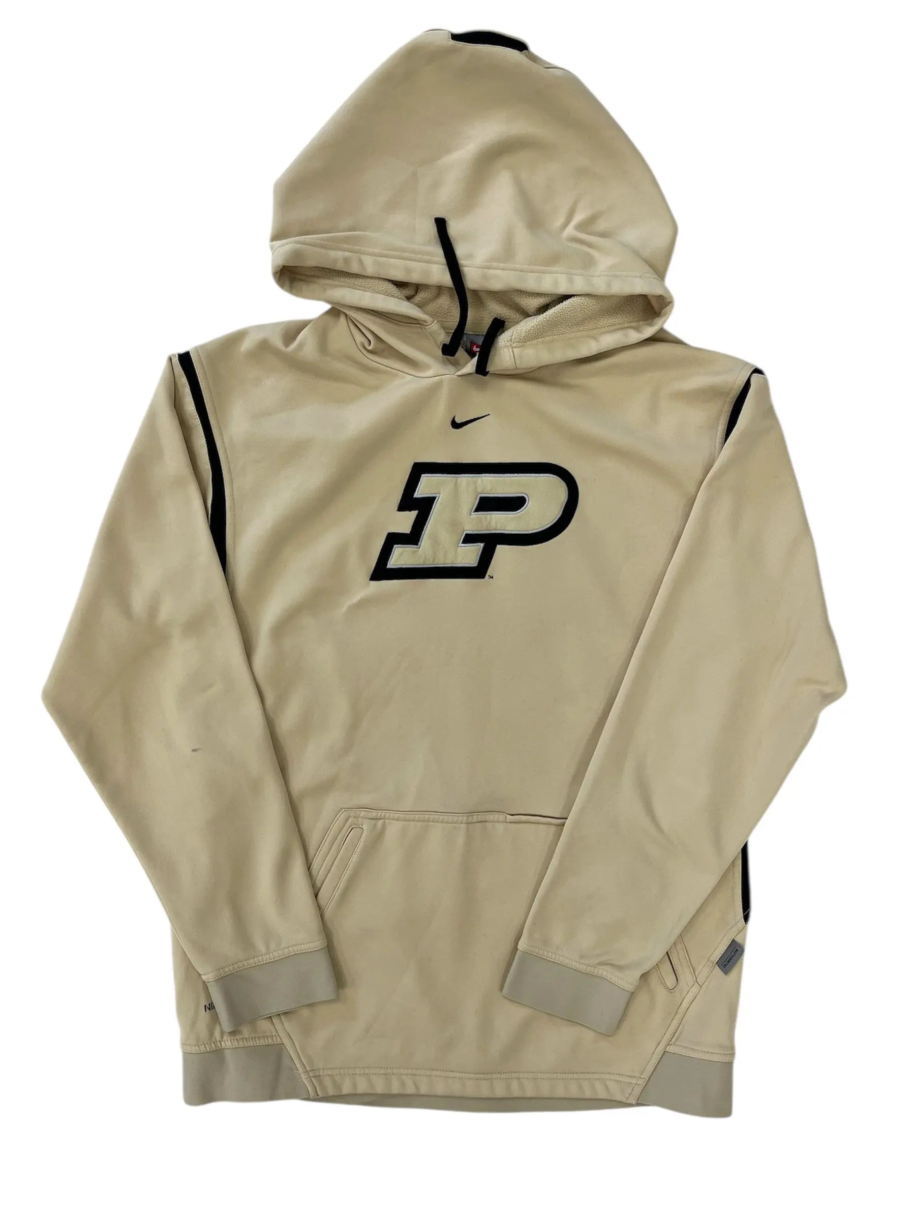 Y2K 2000s Purdue Nike Embroidered Hooded Sweatshirt - L Hammered Threads