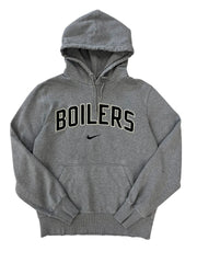 Y2K 2000s Nike Boilers Embroidered Hooded Sweatshirt - L Hammered Threads