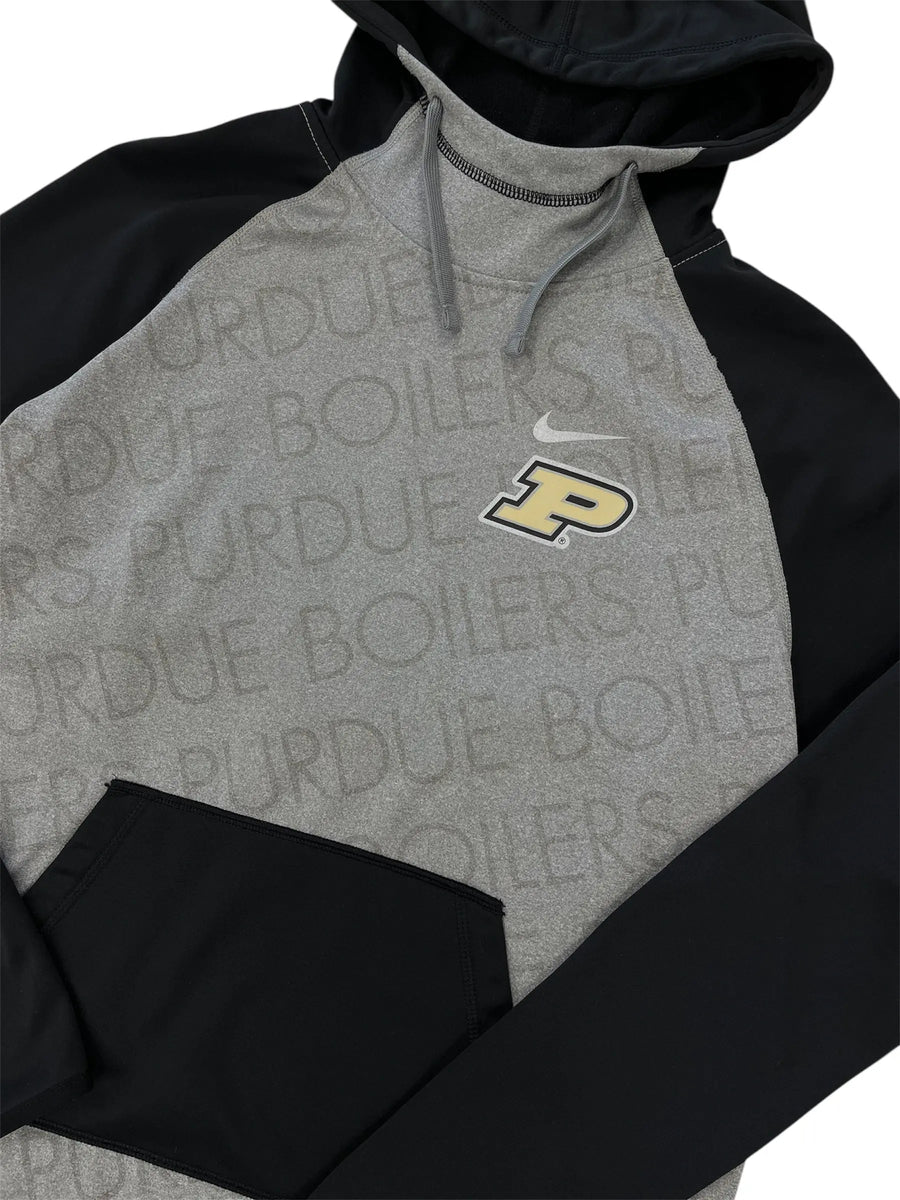 New Age Nike Purdue Boilers Graphic Hooded Sweatshirt - M Hammered Threads