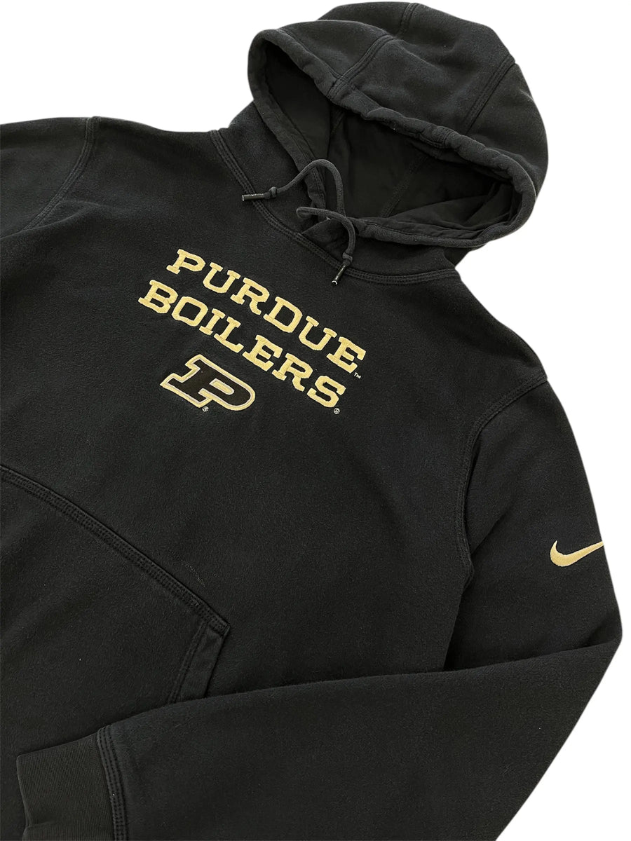 New Age Nike Purdue Embroidered Hooded Sweatshirt - L Hammered Threads