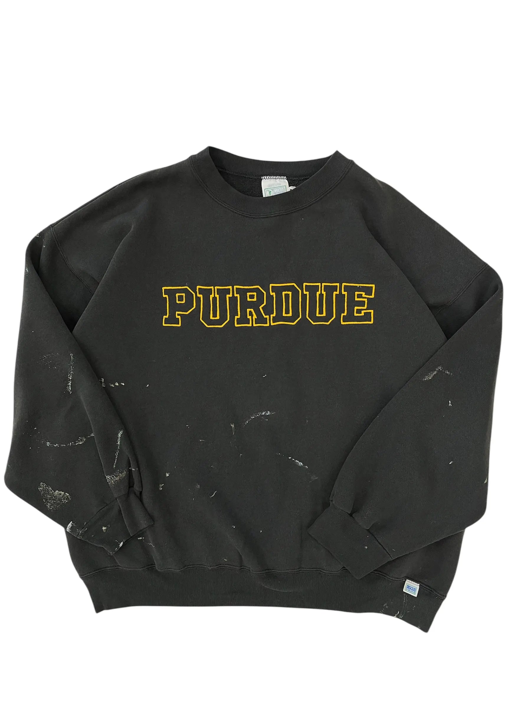 Vintage 90s Purdue Embroidered Crewneck Sweatshirt - XXL Hammered Threads