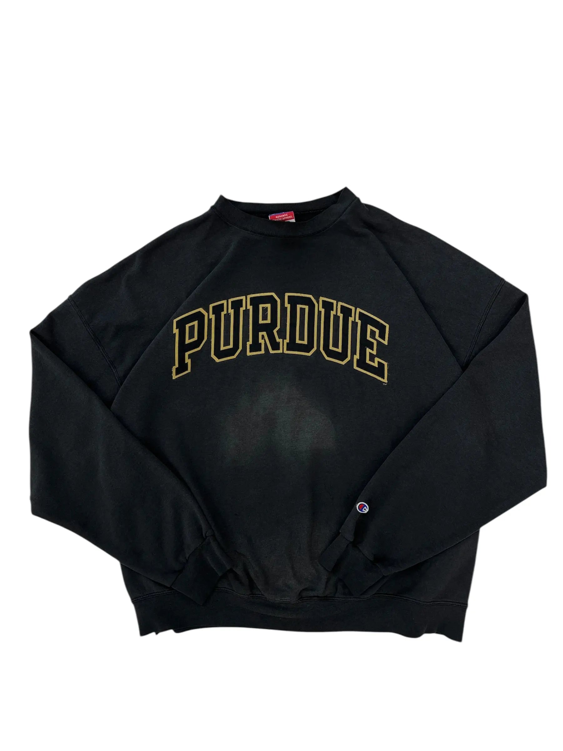 Y2K 2000s Purdue Embroidered Crewneck Sweatshirt - XXL Hammered Threads
