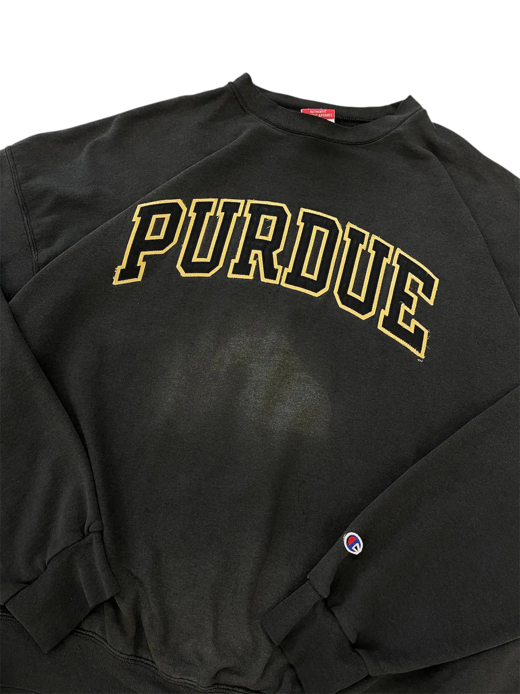 Y2K 2000s Purdue Embroidered Crewneck Sweatshirt - XXL Hammered Threads