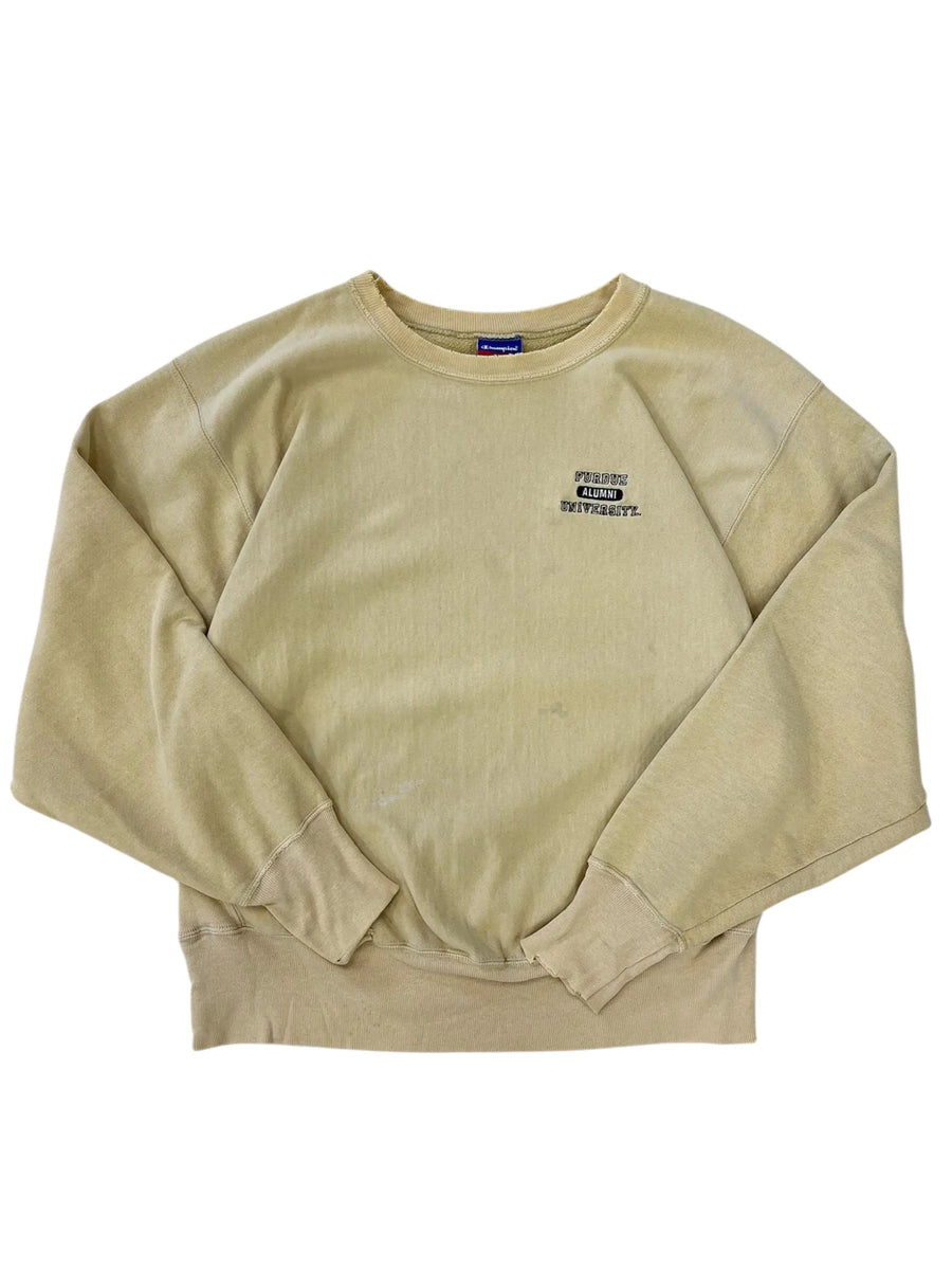 Vintage 90s Purdue University Alumni Embroidered Crewneck Sweatshirt - XL Hammered Threads