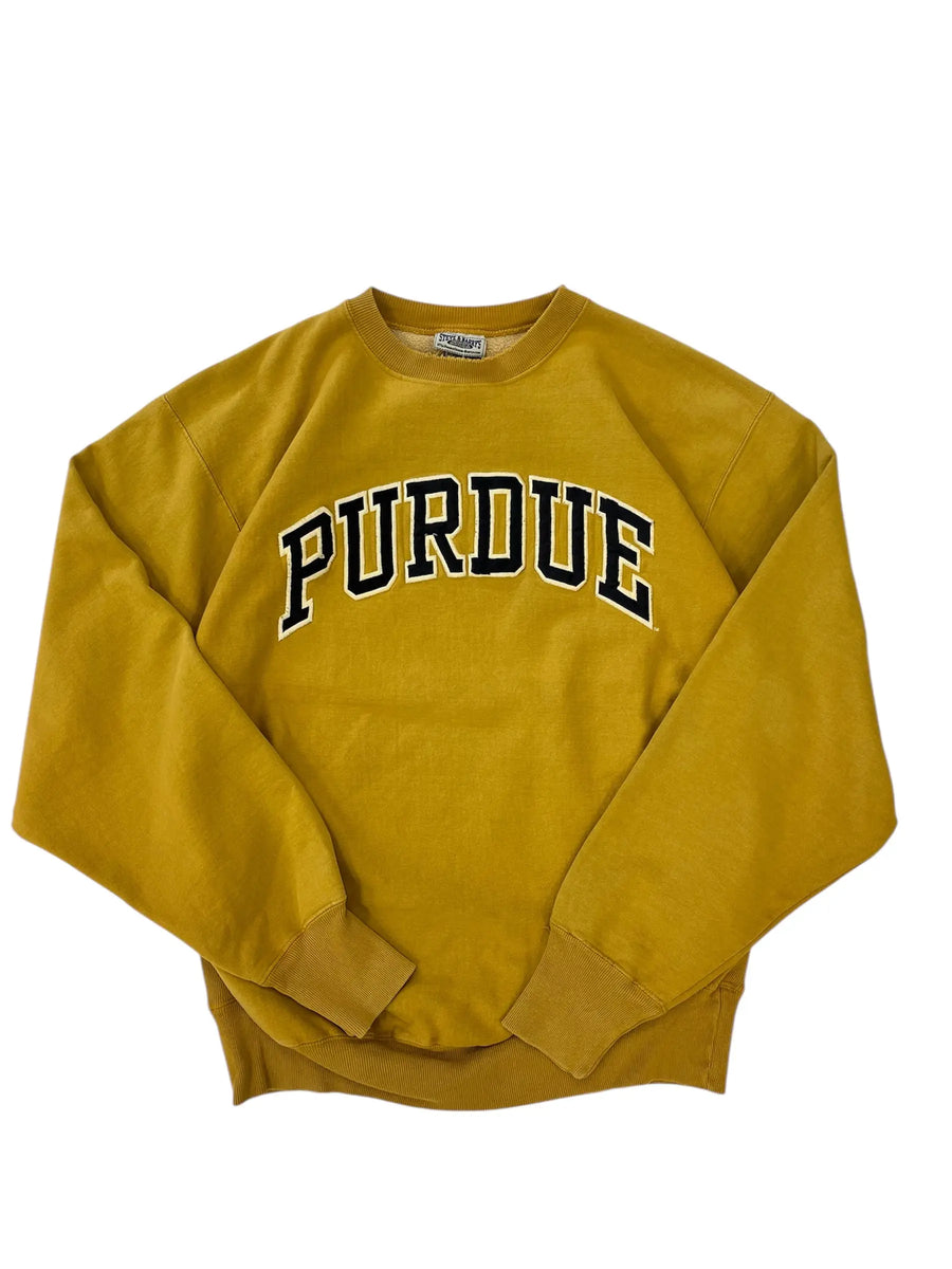 Vintage 90s Purdue Embroidered Crewneck Sweatshirt - XL Hammered Threads