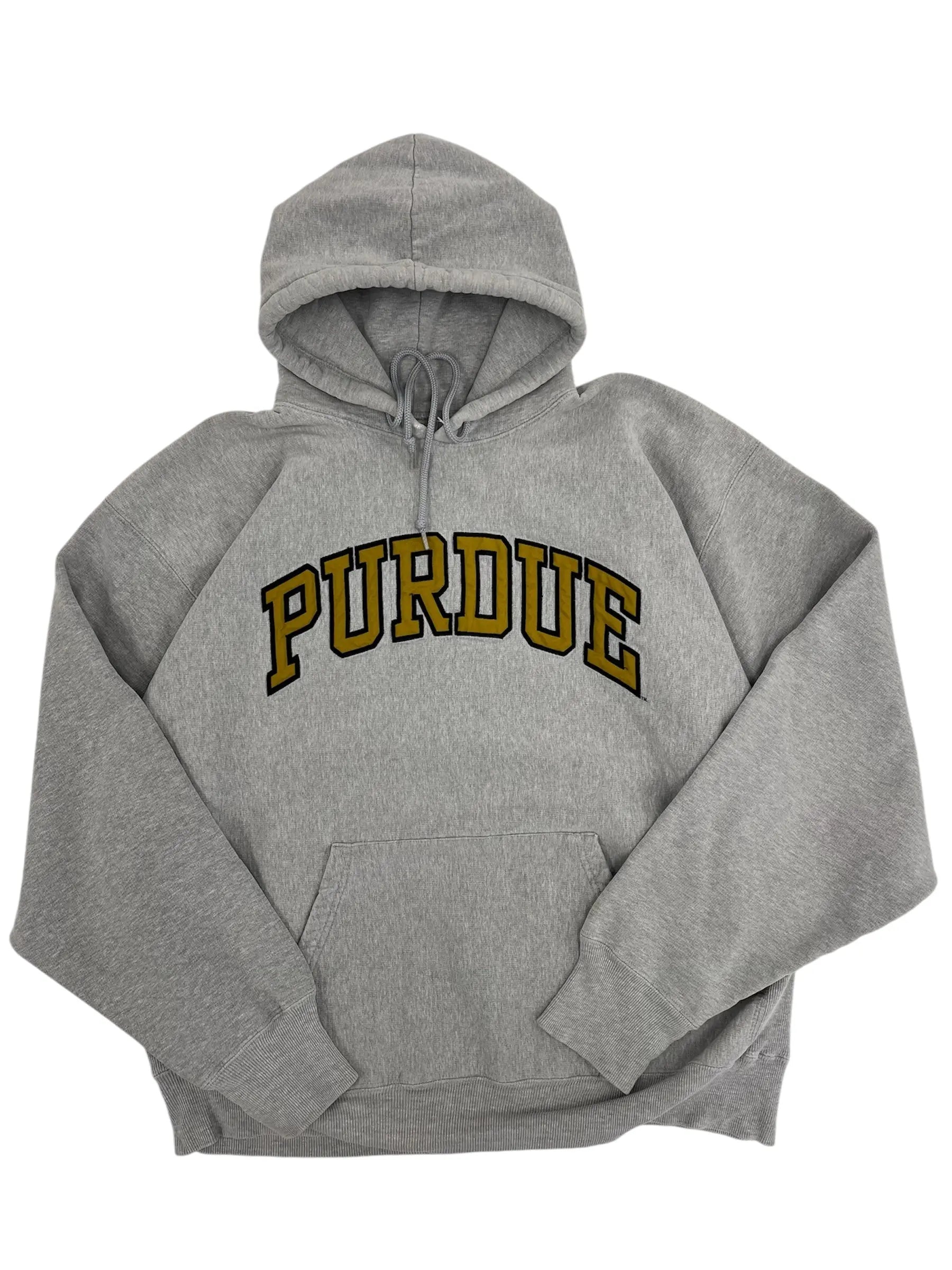 Vintage 90s Purdue Embroidered Hooded Sweatshirt -XXL Hammered Threads