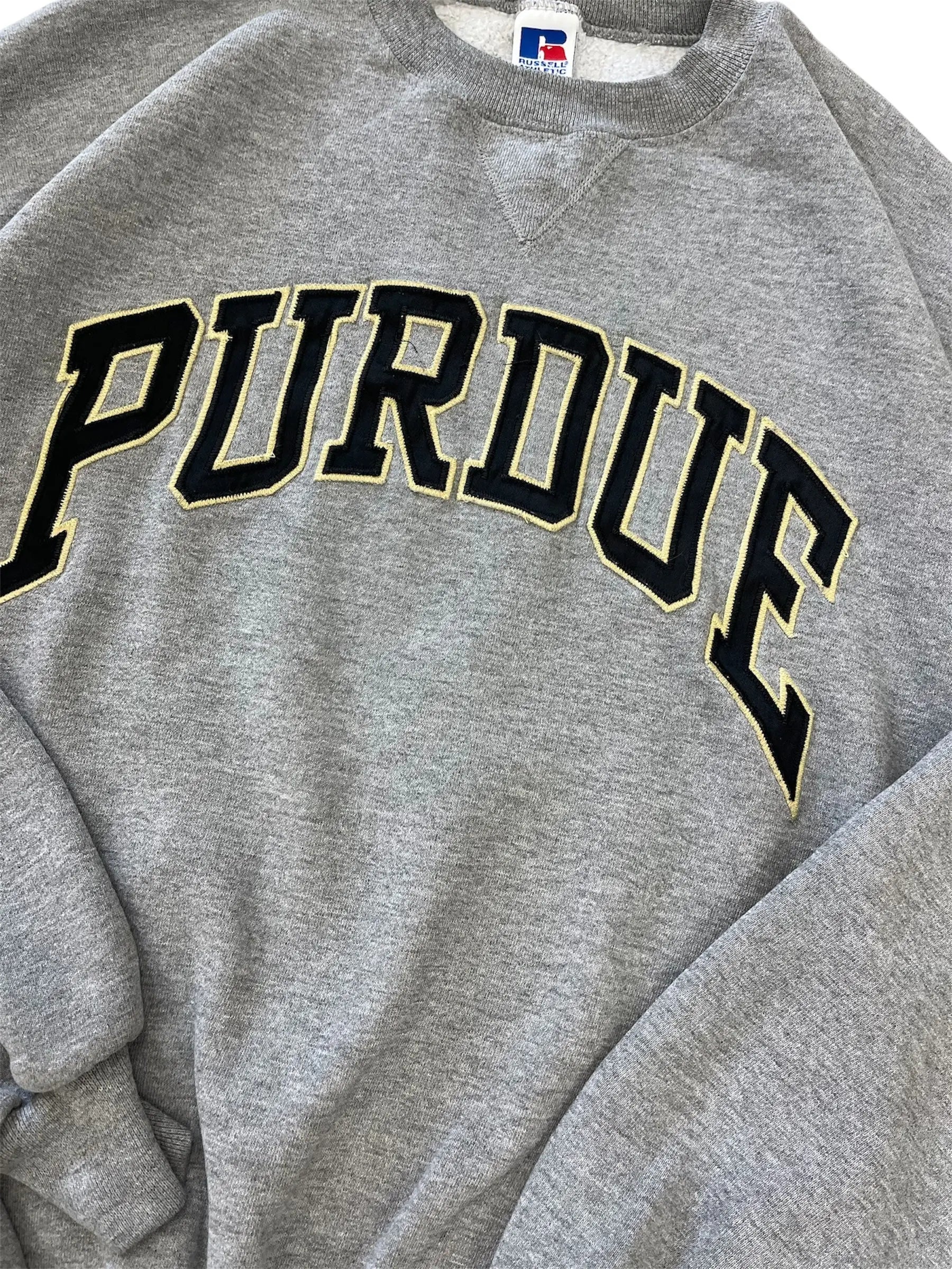 Vintage 90s Purdue Embroidered Crewneck Sweatshirt - XL Hammered Threads