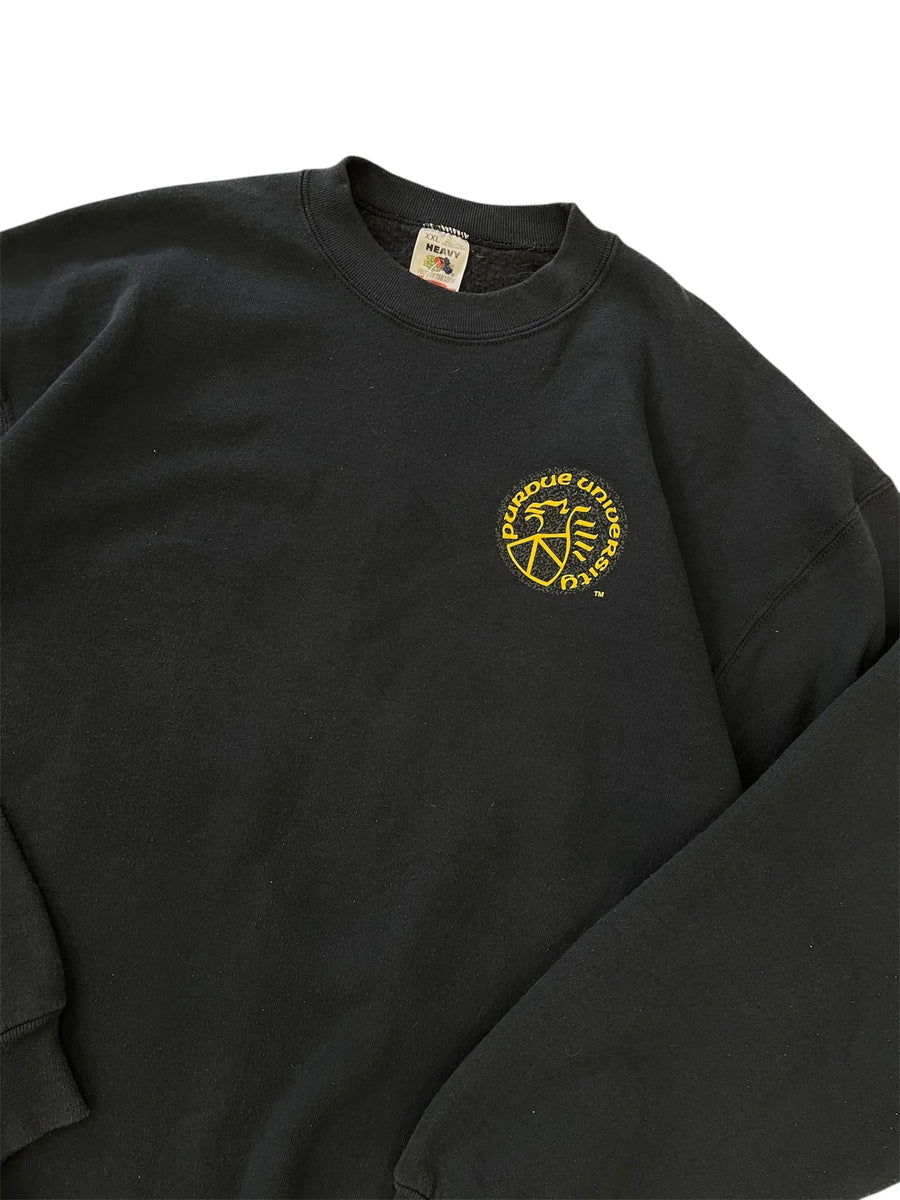 Vintage 90s Purdue Pete Graphic Crewneck Sweatshirt - XL Hammered Threads