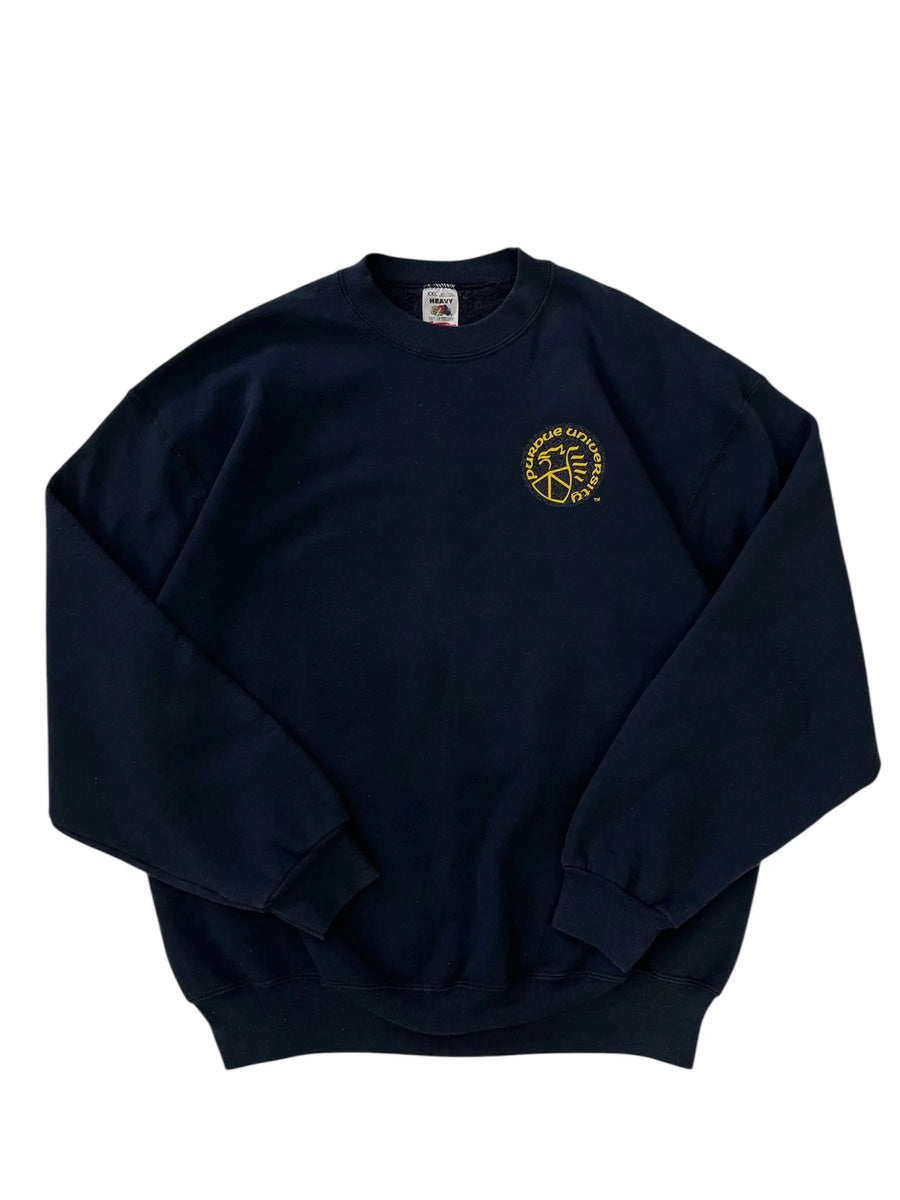 Vintage 90s Purdue Pete Graphic Crewneck Sweatshirt - XL Hammered Threads