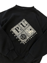 Vintage 90s Purdue University Graphic Crewneck Sweatshirt - L Hammered Threads