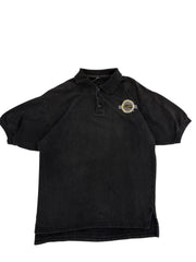 Vintage 90s Purdue University Boilermakers Embroidered Polo- L Hammered Threads