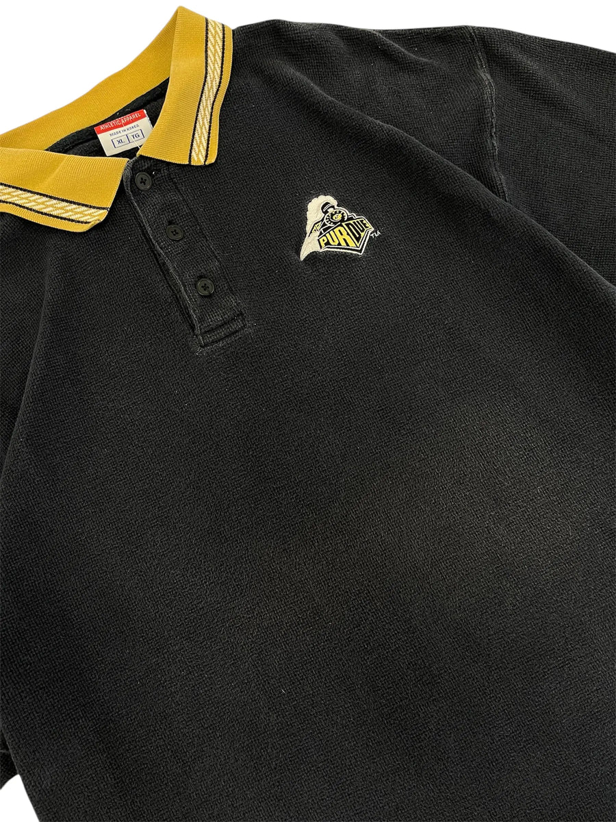 Vintage 90s Purdue Embroidered Polo - XL Hammered Threads