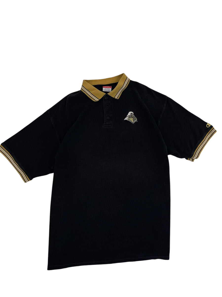 Vintage 90s Purdue Embroidered Polo - XL Hammered Threads