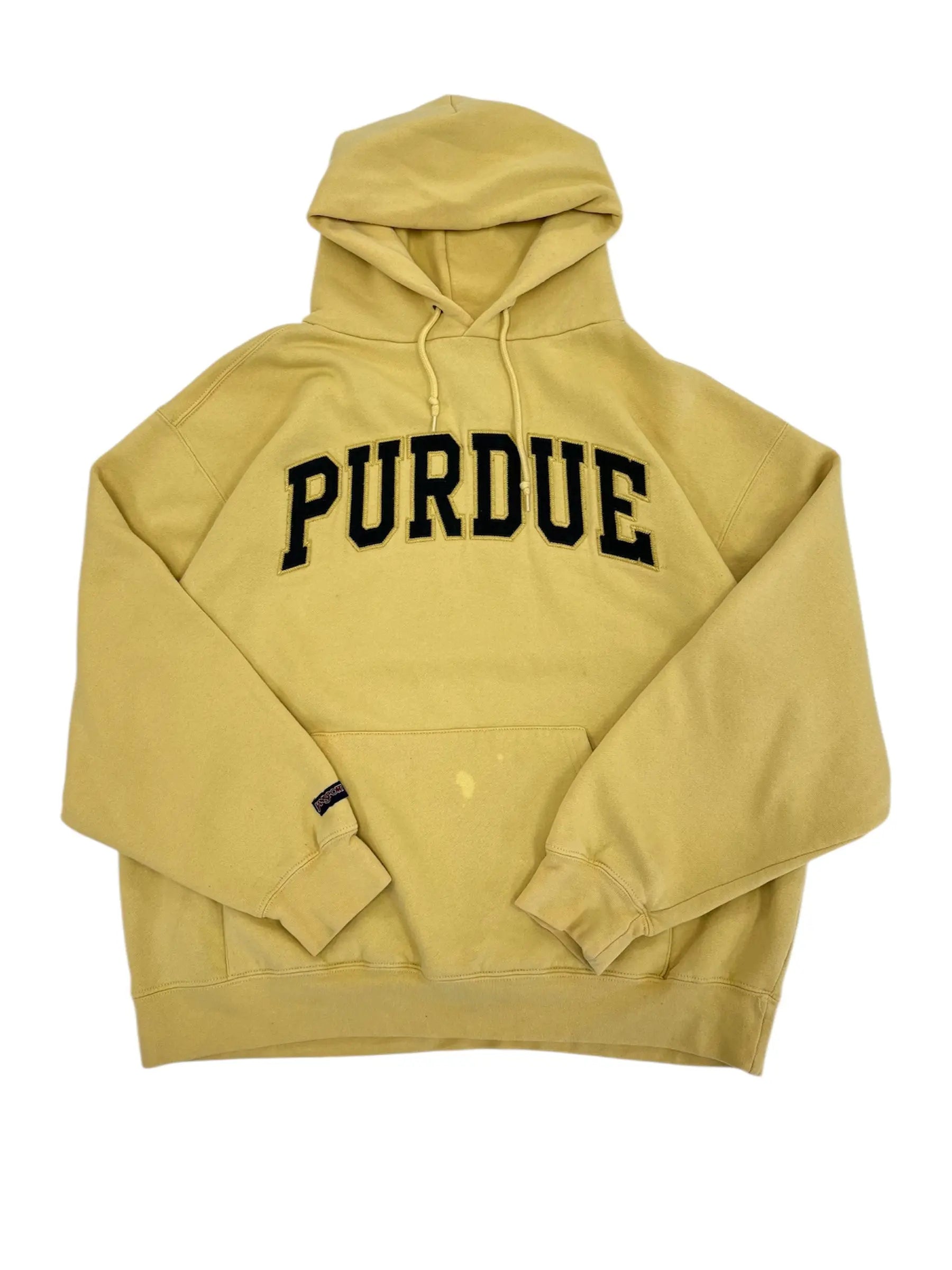 Y2K 2000s Purdue Embroidered Hooded Sweatshirt - XL Hammered Threads