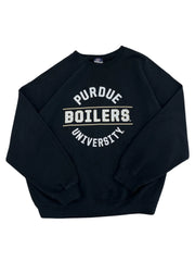 Y2K 2000s Purdue University Boilers Graphic Crewneck Sweatshirt - XL Hammered Threads