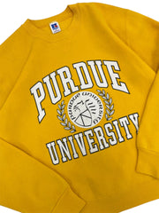 Vintage 90s Purdue University Graphic Crewneck Sweatshirt - M Hammered Threads