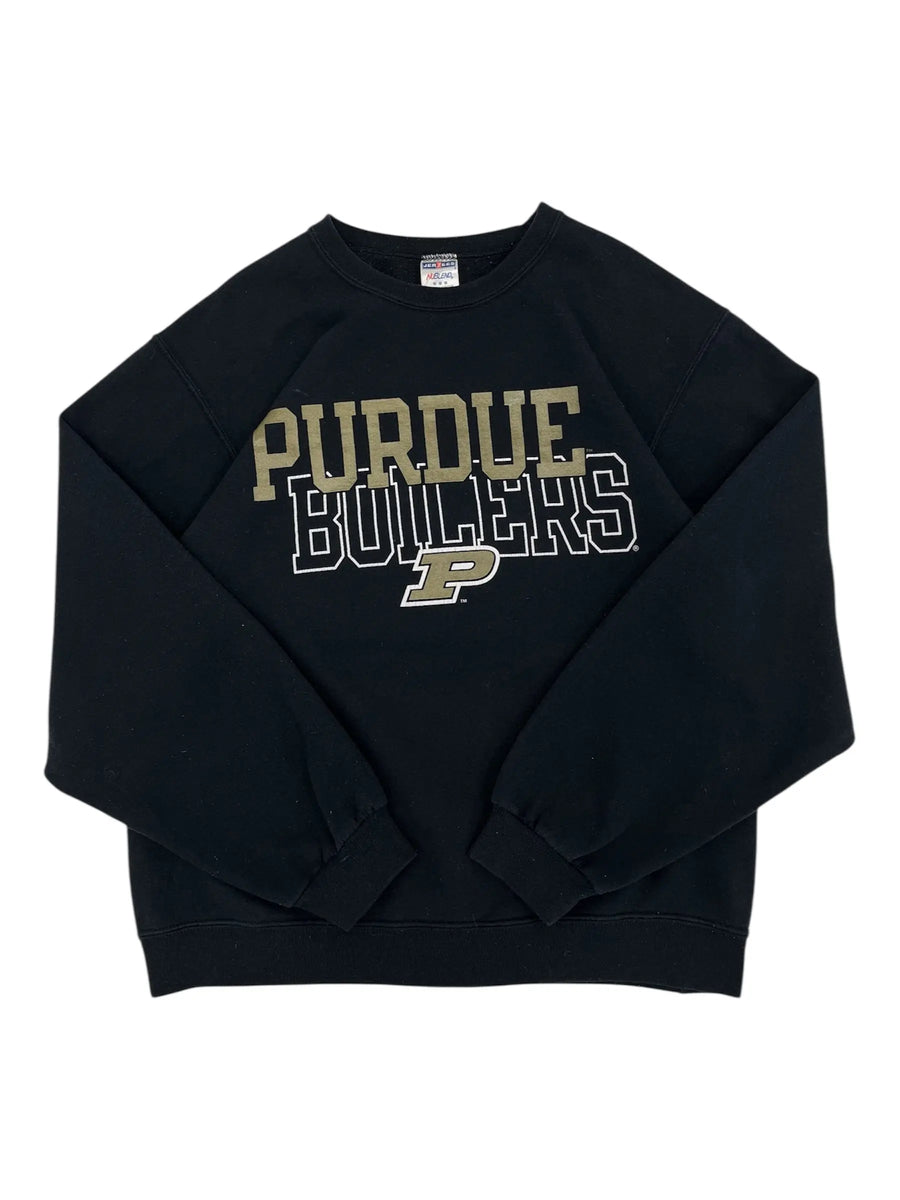 2000s Purdue Boilers Graphic Crewneck Sweatshirt - M Hammered Threads