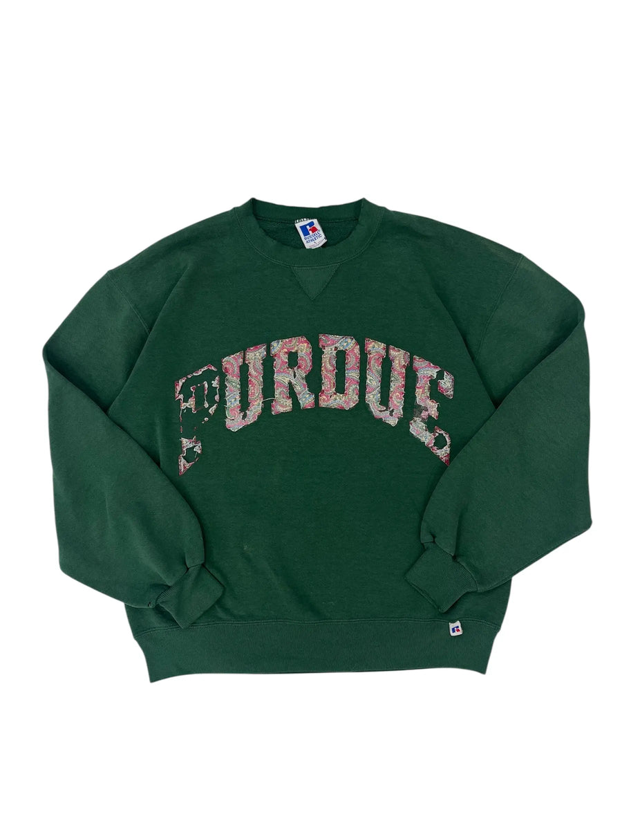 Vintage 90s Purdue Embroidered Crewneck Sweatshirt - XL Hammered Threads