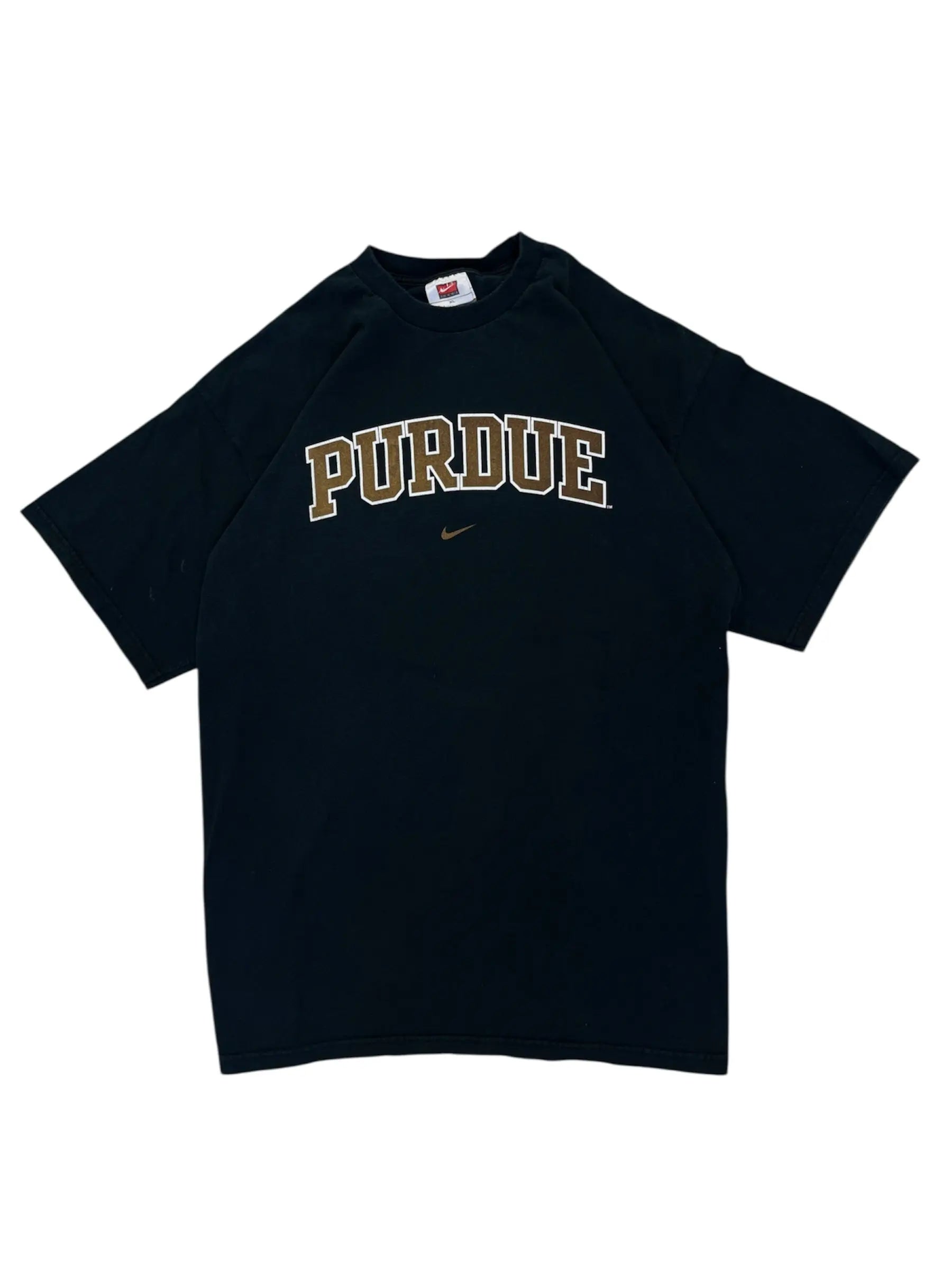 Vintage 90s Purdue Nike Graphic Tshirt- XL Hammered Threads