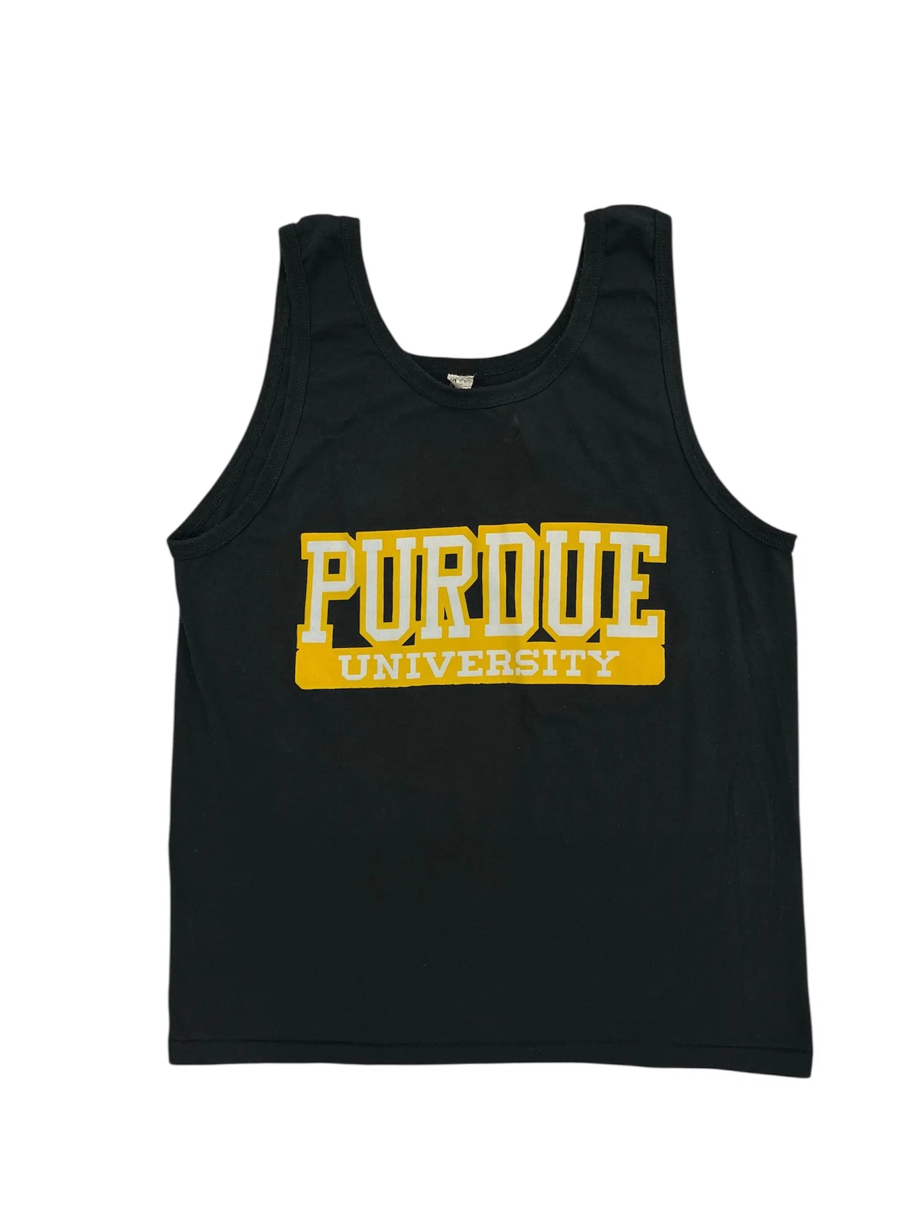 Vintage 90s Purdue University Graphic Tank Top - M Hammered Threads