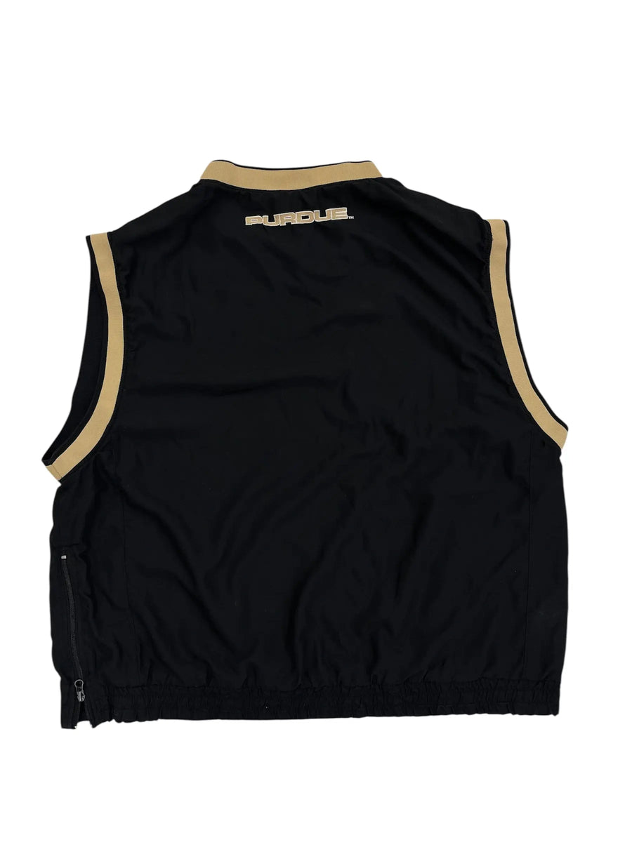 Y2K 2000s Purdue Embroidered Vest - XL Hammered Threads