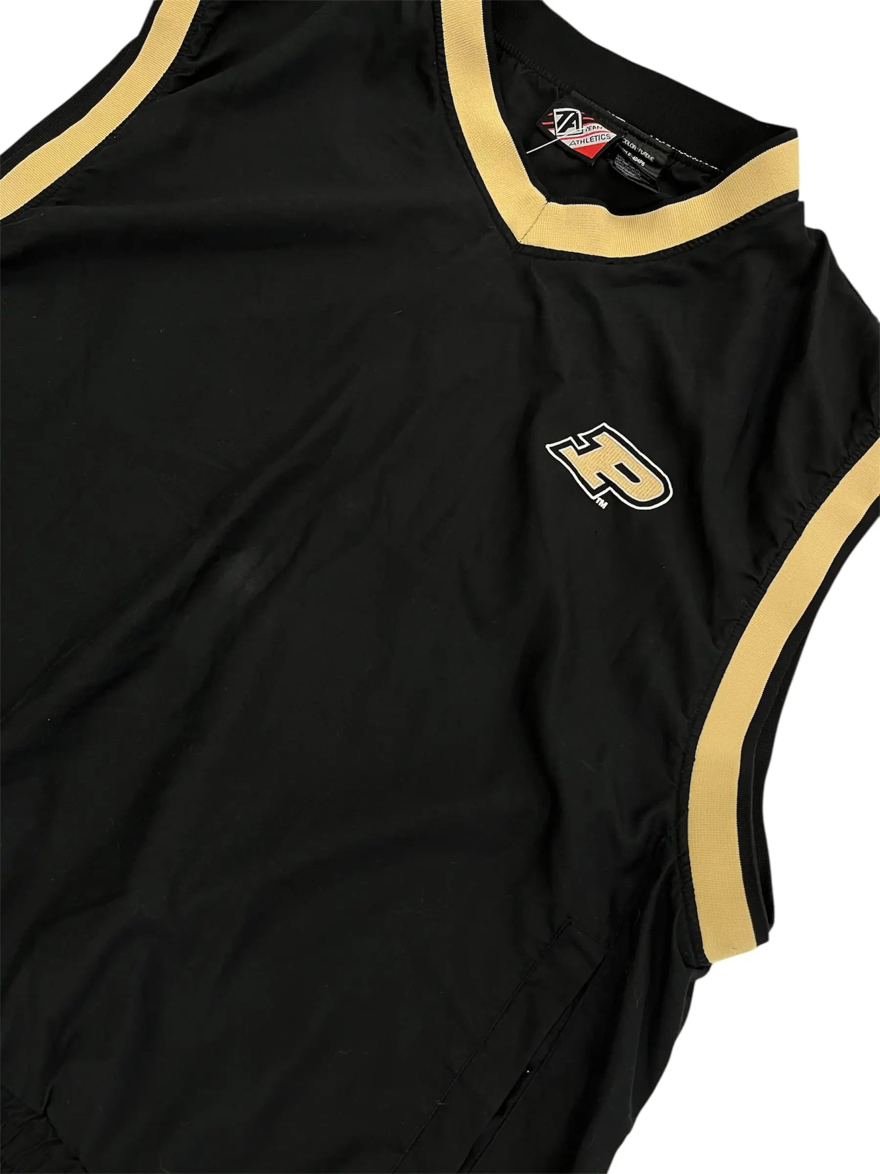 Y2K 2000s Purdue Embroidered Vest - XL Hammered Threads