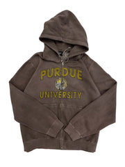 Y2K 2000s Purdue University Graphic Hooded Jacket - XL Hammered Threads