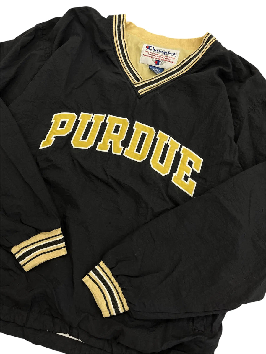 Vintage 90s Purdue Embroidered Pullover- XL Hammered Threads